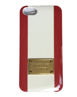 Чехол Michael Kors красно белый для iphone 5, 5S, 5SE