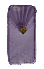 Чехол силиконовый iPhone 6, 6S фиолетовый