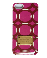 Чехол Michael Kors розовый для iphone 5, 5S, 5SE