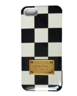 Чехол для iphone 5, 5S, 5SE Michael Kors белый квадрат