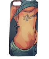 Чехол для iphone 5, 5S, 5SE с девушкой