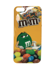 Чехол M&M зеленый для iphone 5, 5S, 5SE