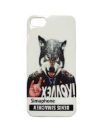Чехол Волк для iphone 5, 5S, 5SE