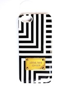 Чехол для Iphone 5, 5S, 5SE Michael Kors черно-белый