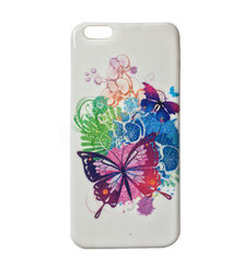 Чехол iPhone 6, 6S силиконовый бабочка