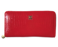 Кошелек красный Chanel женский